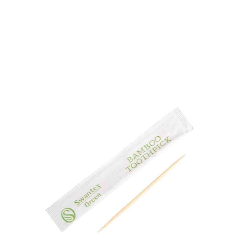 TOOTHPICKS INDIVIDUALLY WRAPPED BAMBOO 1x1000