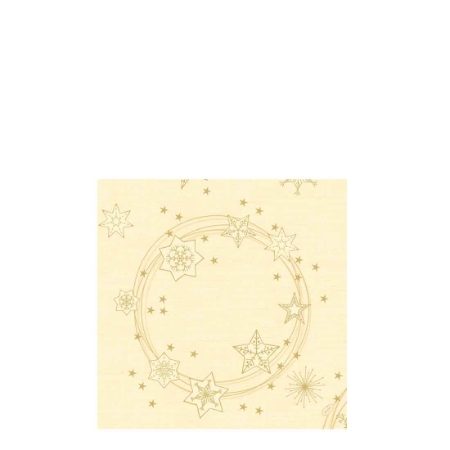 DUNISOFT STARSHINE CREAM 40cm NAPKIN   1x360