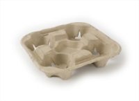 4 Cup Carry Tray(180pk)