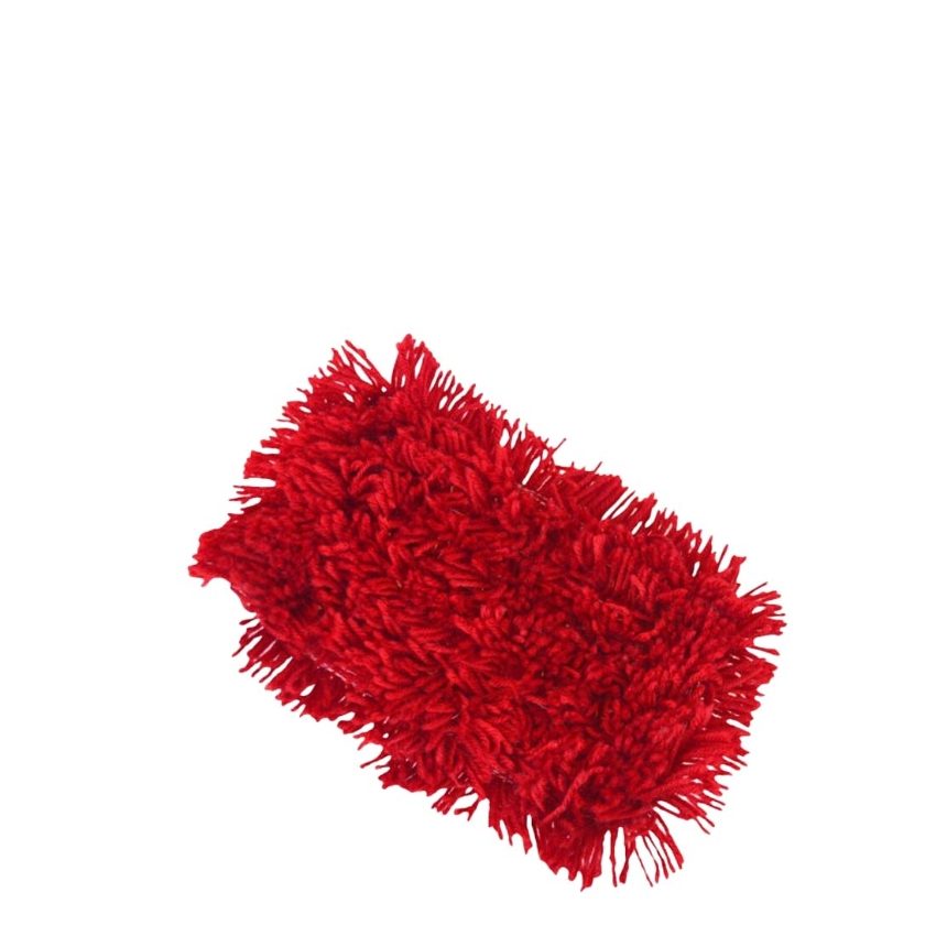 RED WASHABLE DUSTING TOOL HEAD SINGLE