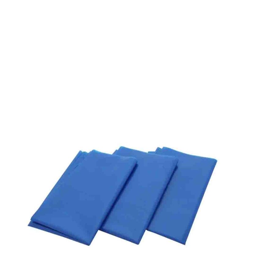 BLUE DISPOSABLE APRONS FLAT PACK 1x100