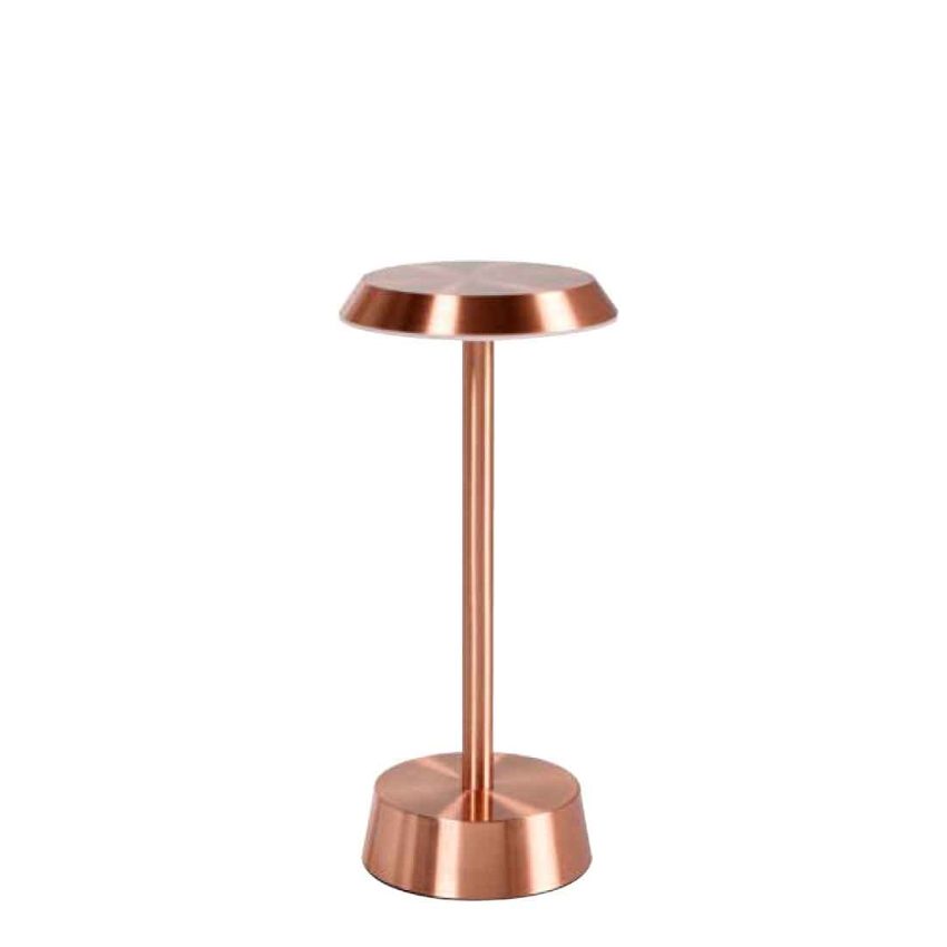 CORDLESS LED LAMP NOUR ROSE GOLD 12x26m   1x6