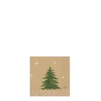 24cm 3ply HUMBLE TREES TISSUE NAPKIN   1x2000