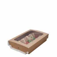 LETS DO LUNCH MEDIUM PLATTER SLEEVE WITH WINDOW   1x25