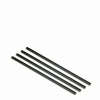 PAPER STRAW 8inch BLACK   1x250 (PACKET)