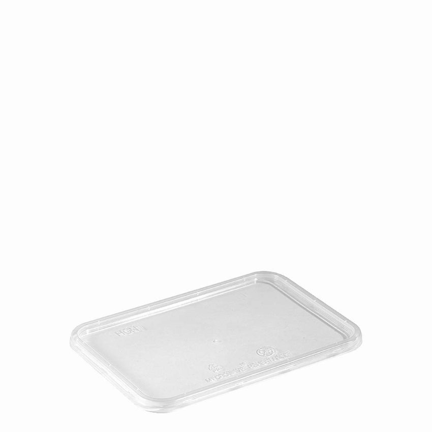 PP LID FOR BAGASSE 650ml TRAY FCS151 1x500