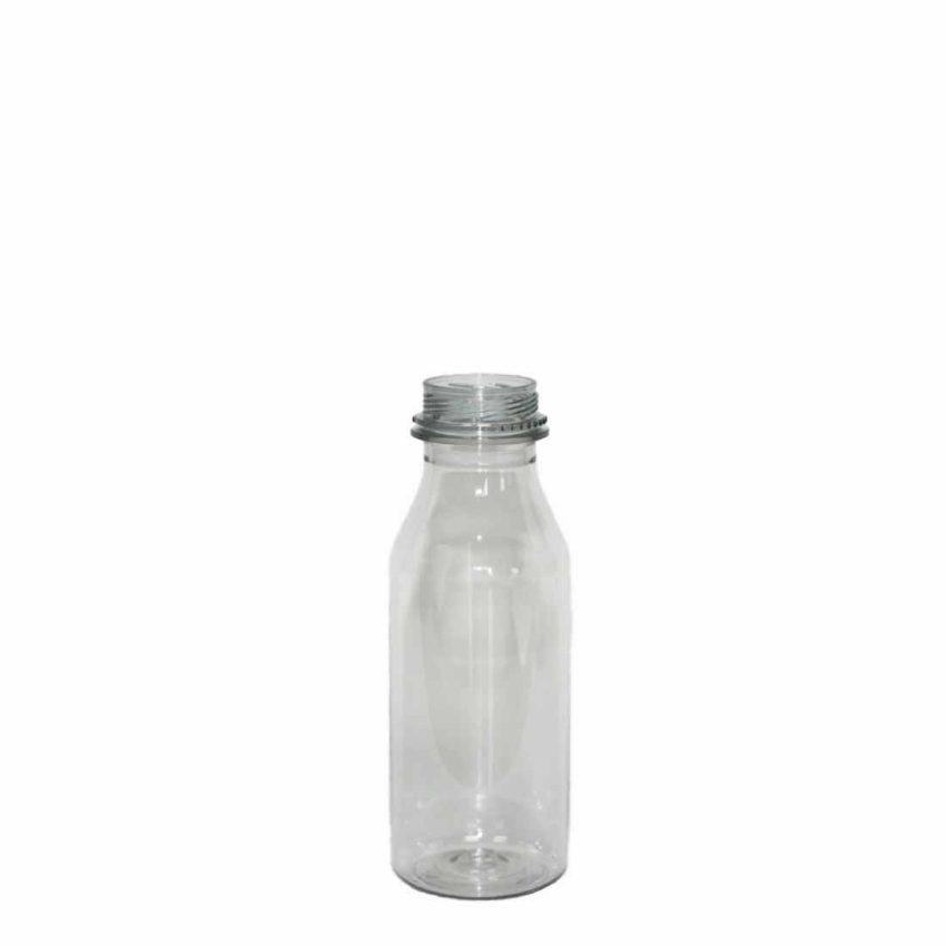 JUICE BOTTLE 500ml CLEAR PET  1x131