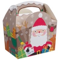 MEAL BOX MERRY CHRISTMAS DESIGN 1x250