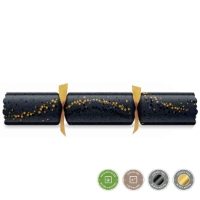 12inch GOLDEN STARDUST BLACK & GOLD CRACKER 1x50