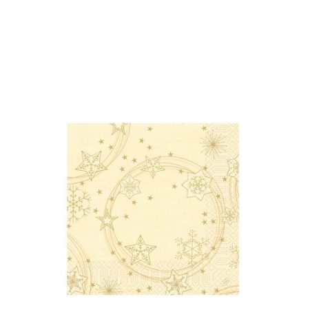 40cm 3ply STARSHINE CREAM TISSUE NAPKIN   1x1000