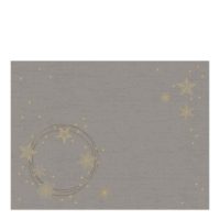 DUNICEL STARSHINE GREY 30cm x 40cm PLACEMATS   1x500