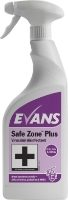 SAFE ZONE PLUS DISINFECTANT CLEANER SPRAY 6 x 750ml