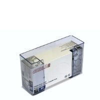 DOUBLE GLOVE DISPENSER CLEAR 1x2