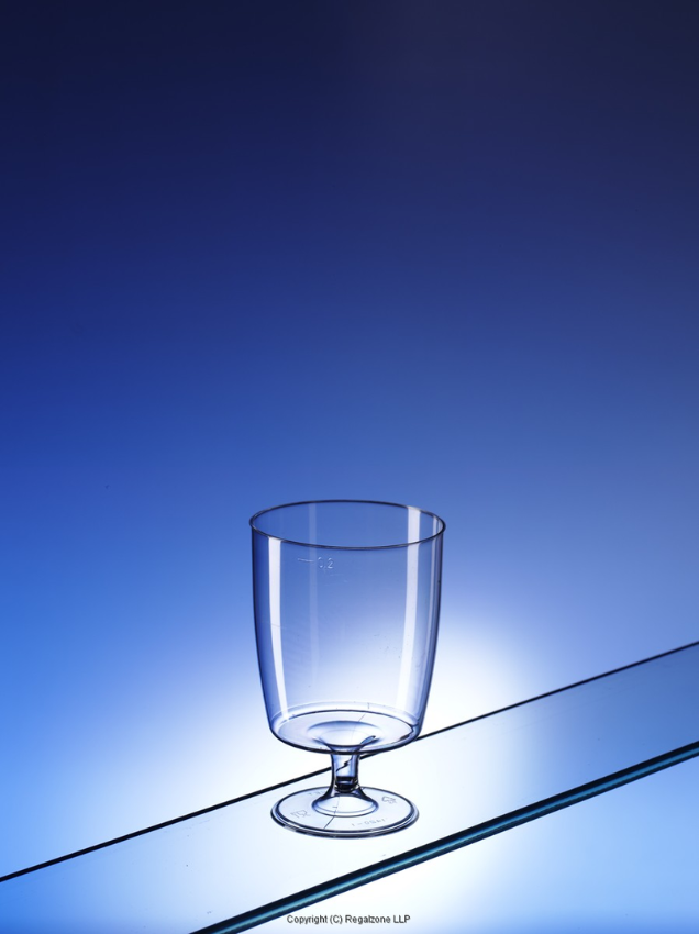 WINE GLASS POLY 210ml L@125ml 175ml 1x250