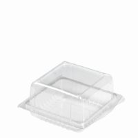 ROLL BOX 4 inch CLEAR PLASTIC 1x400