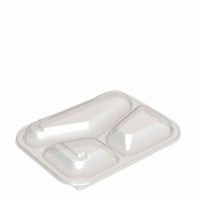 DOMED LID FOR FA046 3 COMPARTMENT BASE MICROWAVABLE 1x365