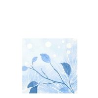 33cm 3ply FROSTED WINTER TISSUE NAPKIN   1x500