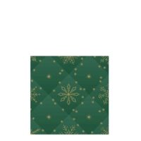 DUNISOFT RHOMBUS GREEN 40cm NAPKIN   1x360