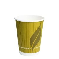 12oz DOUBLE WALL ENVIROWARE LEAF HOT CUP 1x500