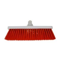 INTERCHANGE 12 inch HARD RED BROOM HEAD   SINGLE