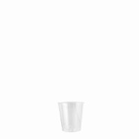 2cl TO LINE CLEAR PLASTIC SHOT GLASS   1x1000