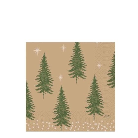 33cm 3ply WINTER GREENE TISSUE NAPKIN   1x1000