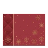 DUNICEL RHOMBUS BORDEAUX 30cm x 40cm PLACEMATS   1x500