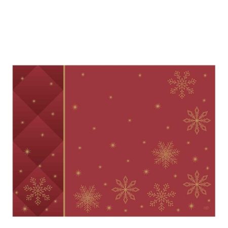 DUNICEL RHOMBUS BORDEAUX 30cm x 40cm PLACEMATS   1x500