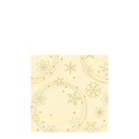 40cm STARSHINE CREAM CLASSIC NAPKIN   1x300