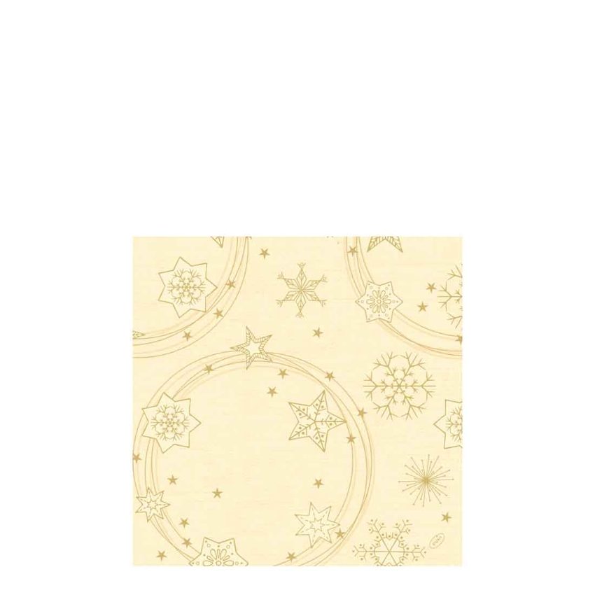 40cm STARSHINE CREAM CLASSIC NAPKIN   1x300