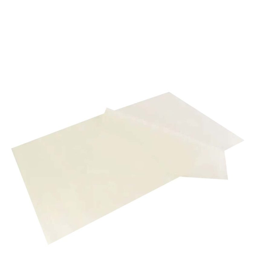 SILICONISED GREASEPROOF WHITE 450x750mm 2xREAM