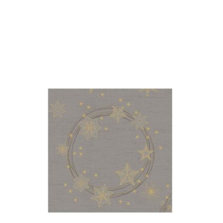 DUNISOFT STARSHINE GREY 40cm NAPKIN   1x360