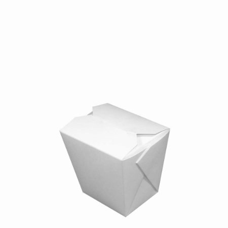 MEAL BOX WHITE LEAKPROOF No16 16floz  1x800