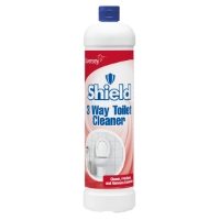 SHIELD 3 WAY TOILET CLEANER 1x12x1ltr