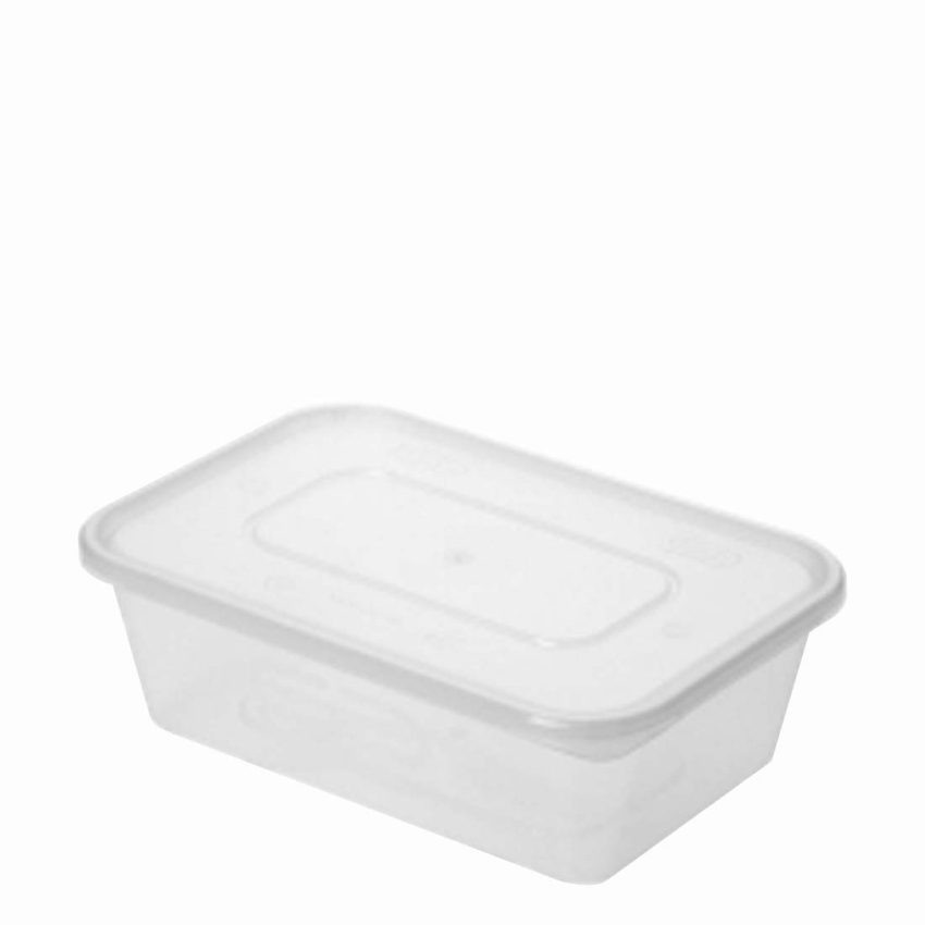 CONTAINER & LID A650 MICROWAVE PLASTIC 31004 1x250