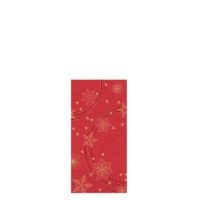 40cm 3ply 8Fold STARSHINE RED TISSUE NAPKIN   1x1000