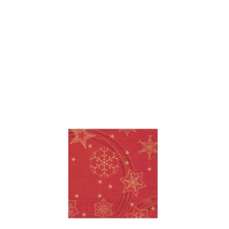 24cm 3ply STARSHINE RED TISSUE NAPKIN   1x2000