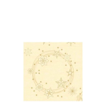 DUNILIN STARSHINE CREAM 40cm NAPKIN   1x225