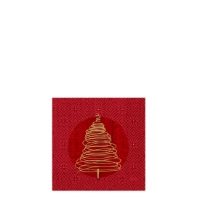 33cm 3ply ELEGANT TREES TISSUE NAPKIN   1x1000