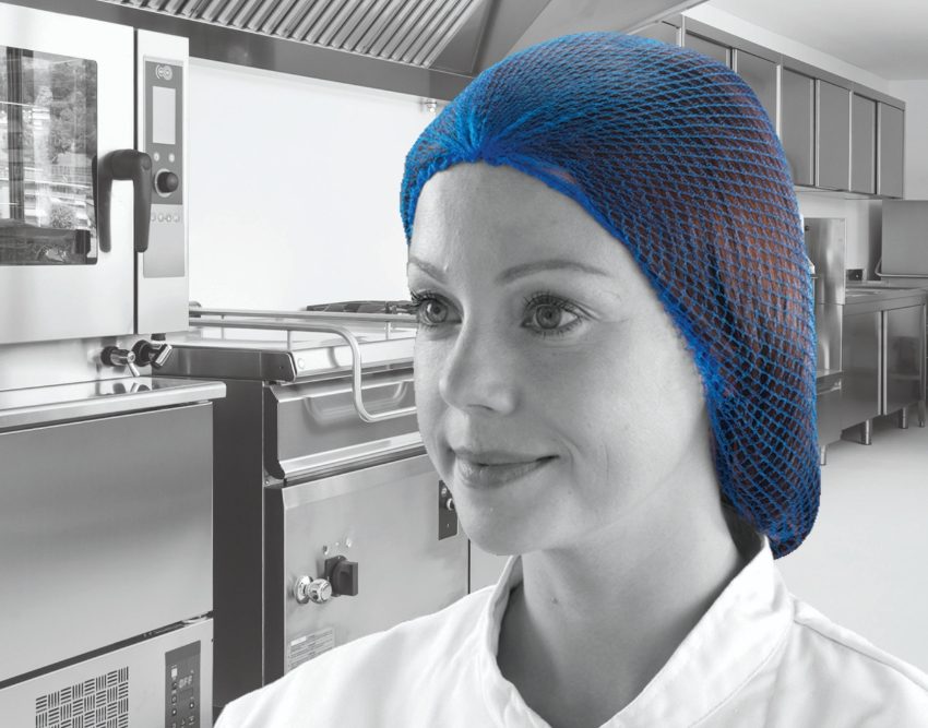 HAIRNET BLUE ONE SIZE 1x48