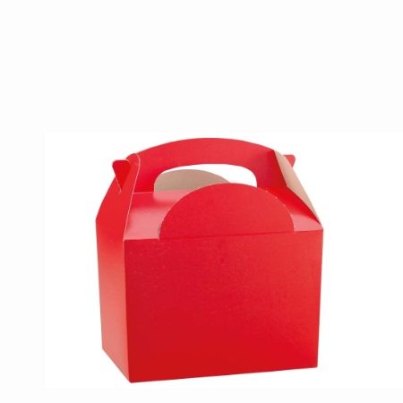 MEAL BOX RED 152 x 100 x 102 mm  1x250