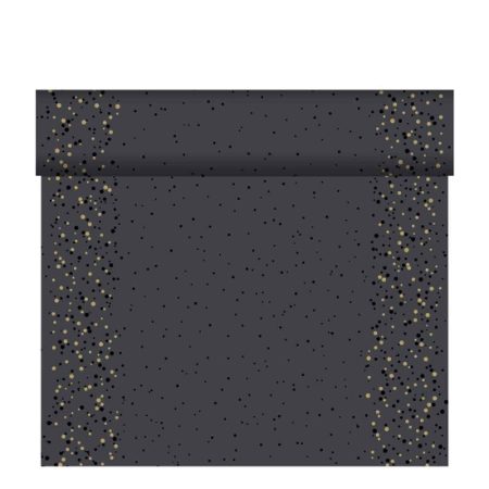 DUNICEL GOLDEN STARDUST BLACK TETE-A-TETE   4x24mtr