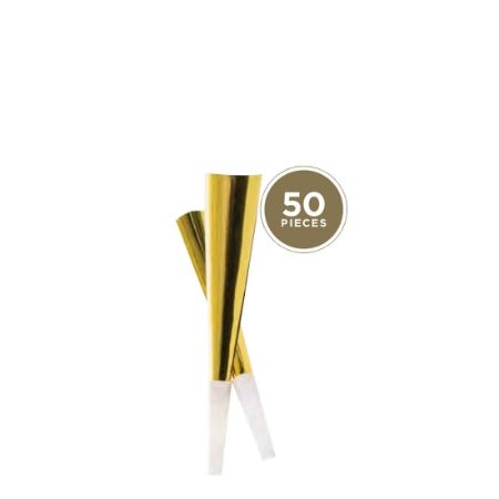 GOLD FOIL 8inch TOOTERS   1x50