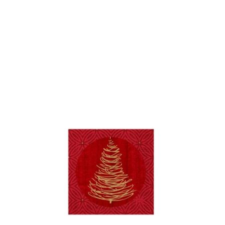 24cm 3ply ELEGANT TREES TISSUE NAPKIN   1x2000