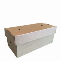 BURGER BOX LARGE PREMIUM  244x122x102mm 1x100