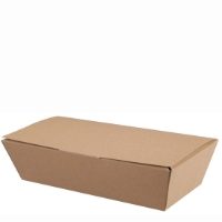 FOOD BOX MULTI KRAFT  250x125x60mm 1x150