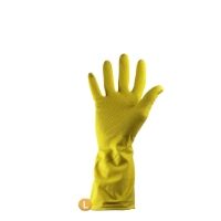 RUBBER GLOVE YELLOW (large)   1x12   (packet)