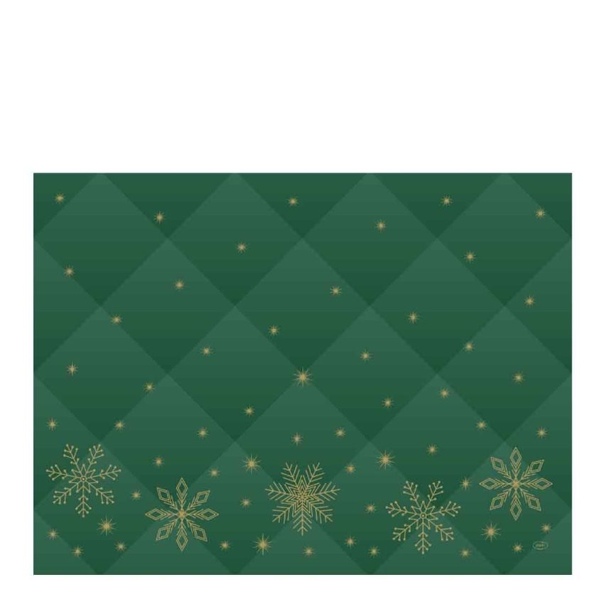 DUNI PAPER RHOMBUS GREEN 30cm x 40cm PLACEMATS   1x1000