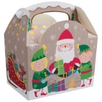 MEAL BOX MERRY CHRISTMAS DESIGN 1x250