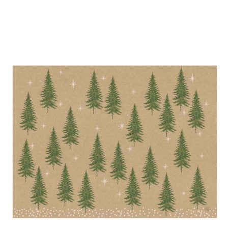 DUNI PAPER HUMBLE TREES 30cm x 40cm PLACEMATS   1x1000